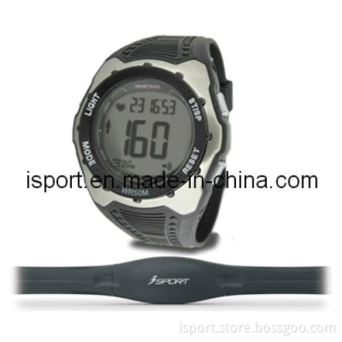 W114 Heart Rate Monitor Watch W/Maximum, Average Heart Rate